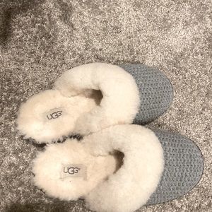 Beautiful gray colored UGG slippers
